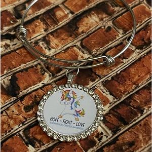 Esophageal cancer awareness bracelet
